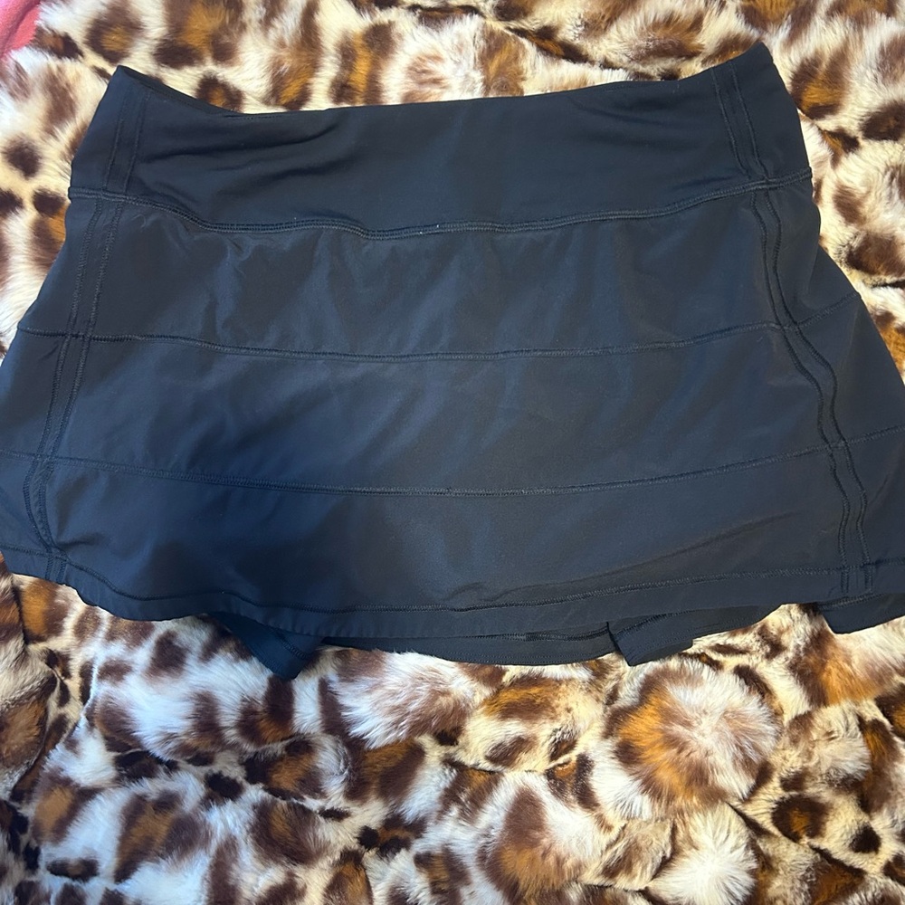 Black Lululemon Tennis Skirt
